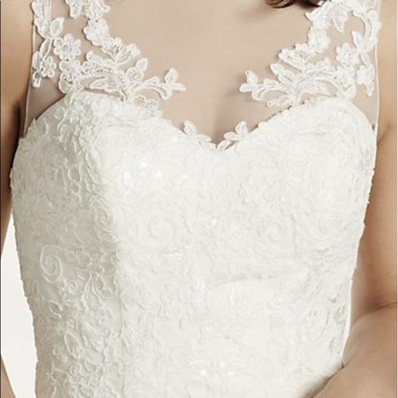 Dresses & Skirts - Size 14 Wedding dress..measurements 43-32-43